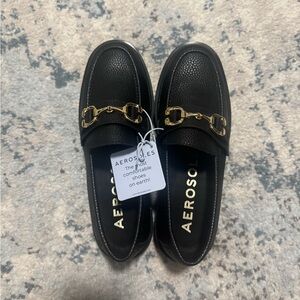 Aerosoles black loafers new with tags